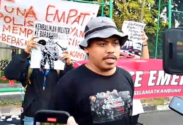 Aksi Gema Kabupaten Bandung Sampaikan 15 Tuntutan