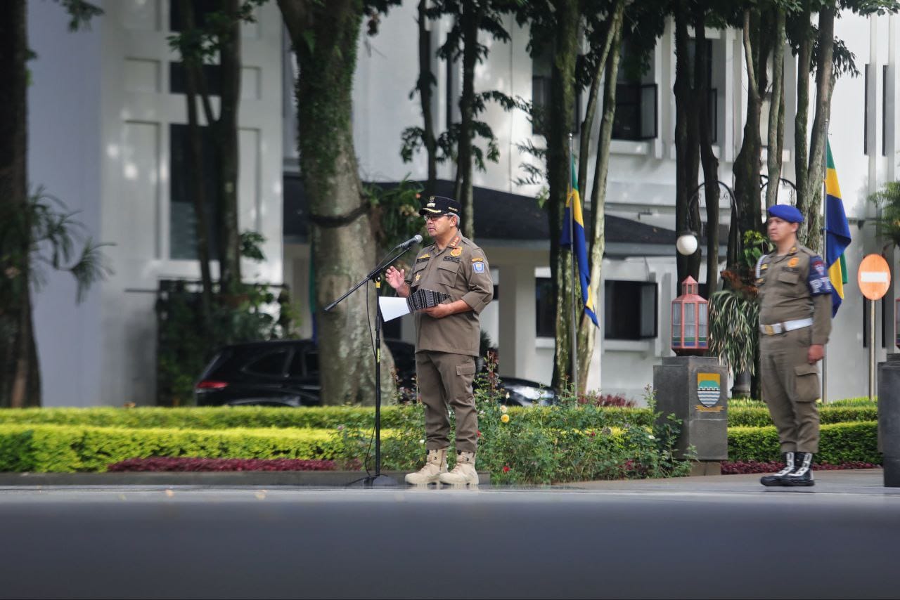 Farhan: Satpol PP Harus Menjadi Wajah Pemerintah Yang  Tegas dan Humanis