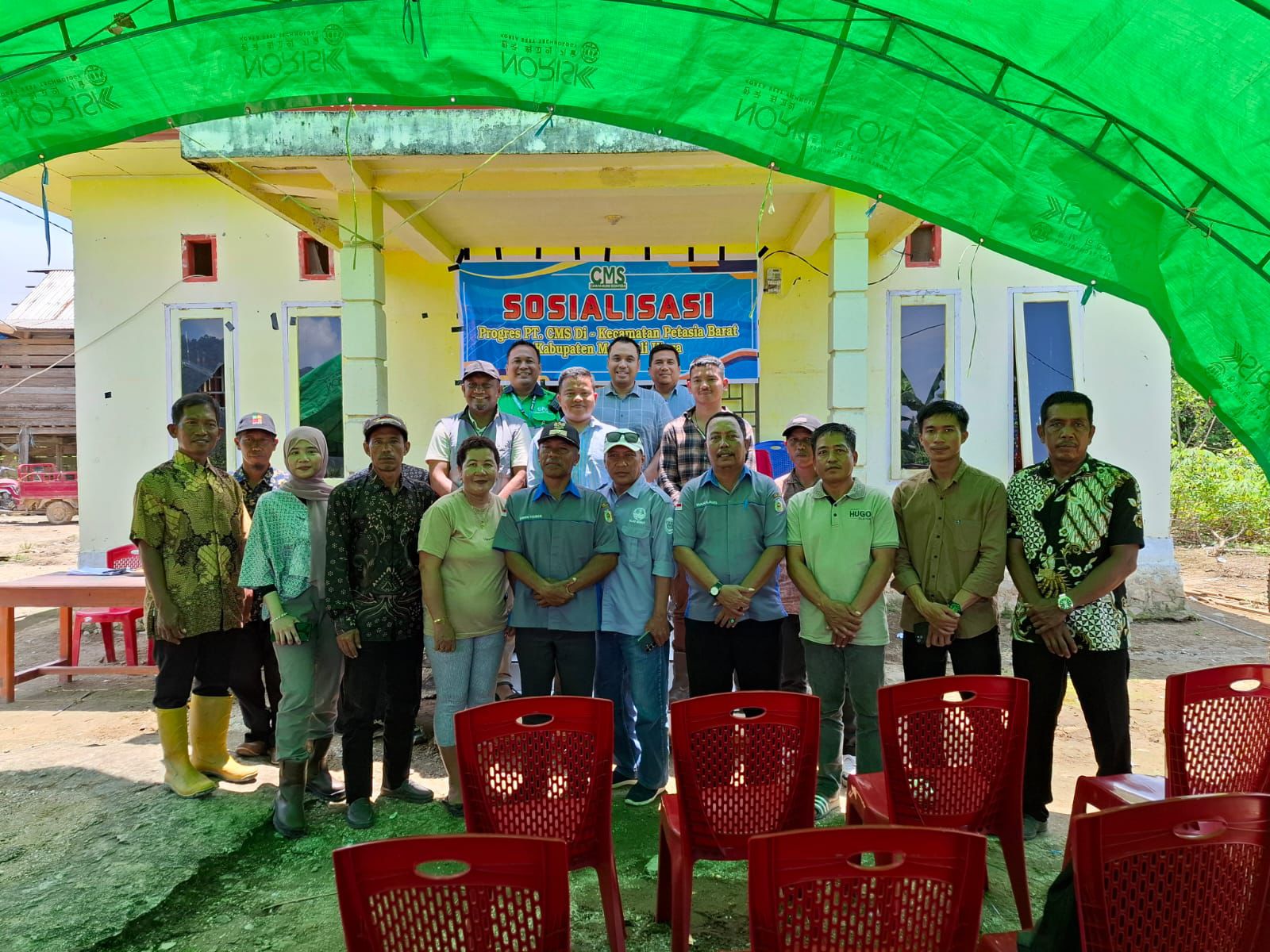 Masyarakat Desa Tiu, Tontowea dan Ulula Sambut Positif Langkah PT CMS Gelar Sosialisasi