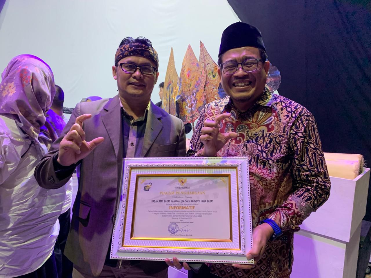 Dalam Ajang E-Monev 2025 BAZNAS  Jawa Barat Berhasil  Meraih Predikat INFORMATIF