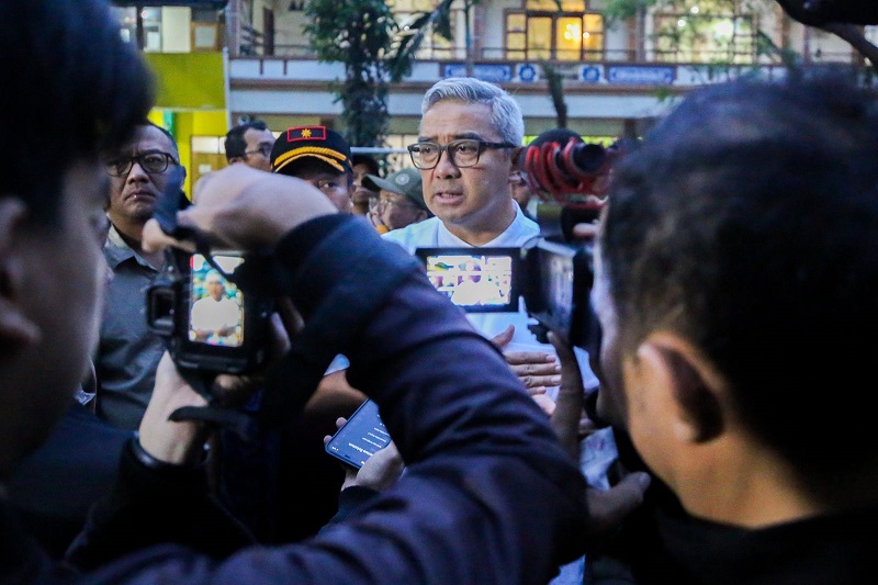 Wali Kota Bandung Tinjau Sejumlah Lokasi Terdampak Bencana