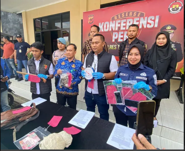 Polres Tasikmalaya Bongkar Perdagangan Hewan Langka
