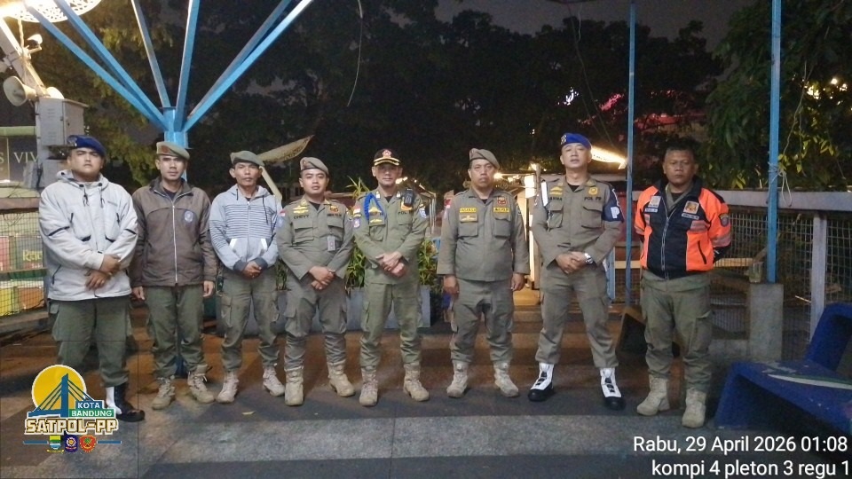 Patroli "Jawara Sakti" Satpol PP Pantau Intensif Sejumlah Titik Rawan Kota Bandung