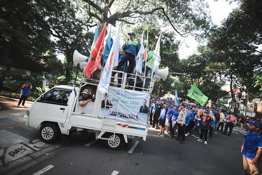Gebyar May Day 2026 Diikuti 500 Peserta dari 14 Serikat Pekerja di Kota Bandung