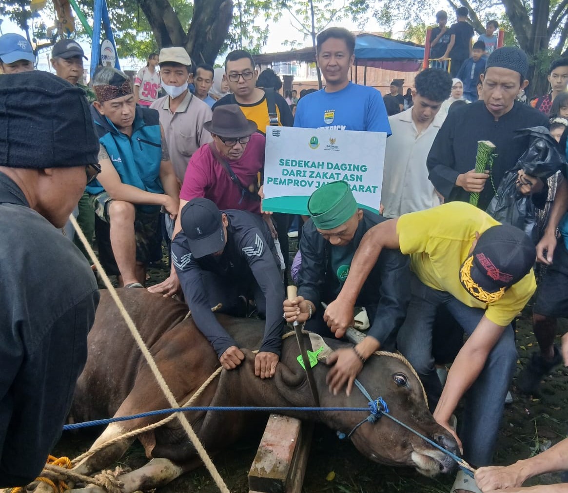 Baznas Jabar Distribusikan Hewan Kurban hingga Wilayah Pelosok Jawa Barat