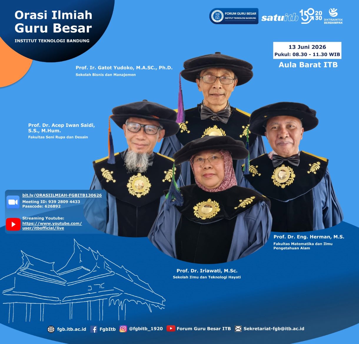 Pakar Semiotika Bakal Orasi Ilmiah di Forum Guru Besar ITB, Yuk Ikuti Secara Daring Lewat Tautan di Bawah Ini