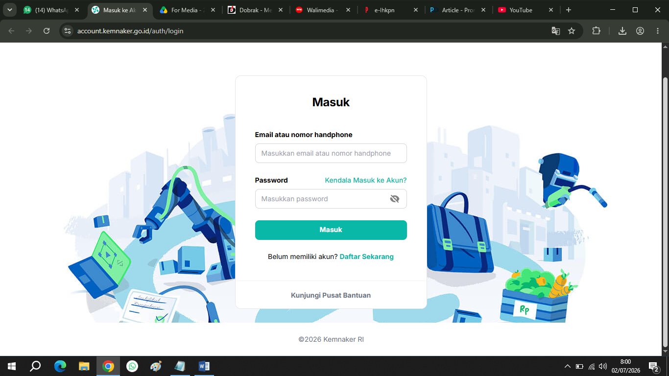 Kemnaker Buka Sertifikasi Kompetensi Gratis Lulusan Pemagangan 2025 Batch 3