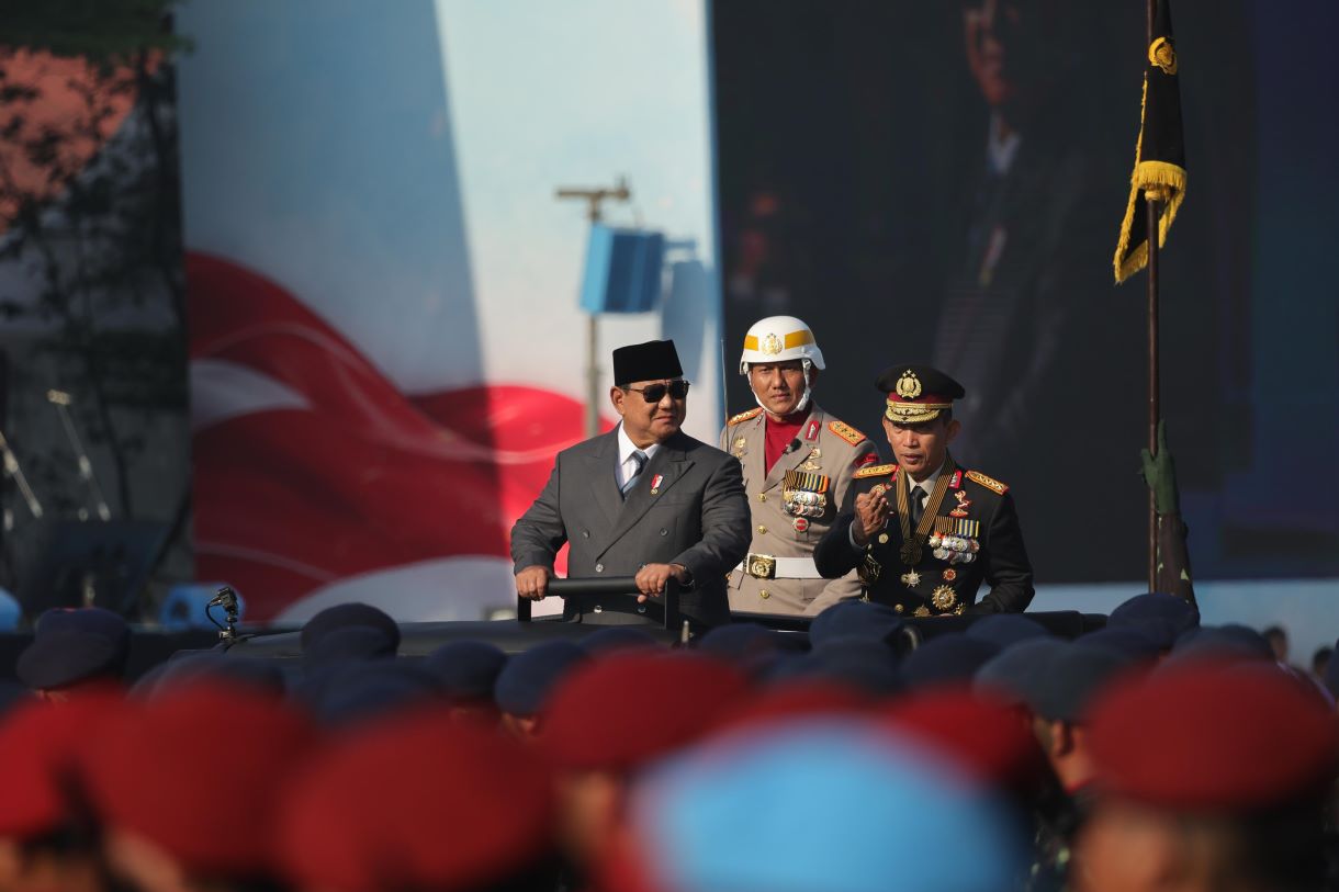 Inilah 6 Pesan Presiden Prabowo Saat HUT ke-80 Bhayangkara