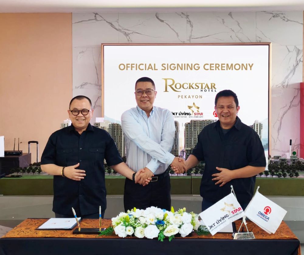 Dikelola OMH, All Star Brand Management dan Jakarta Living Star Resmikan Kehadiran Rockstar Hotel Pekayon 