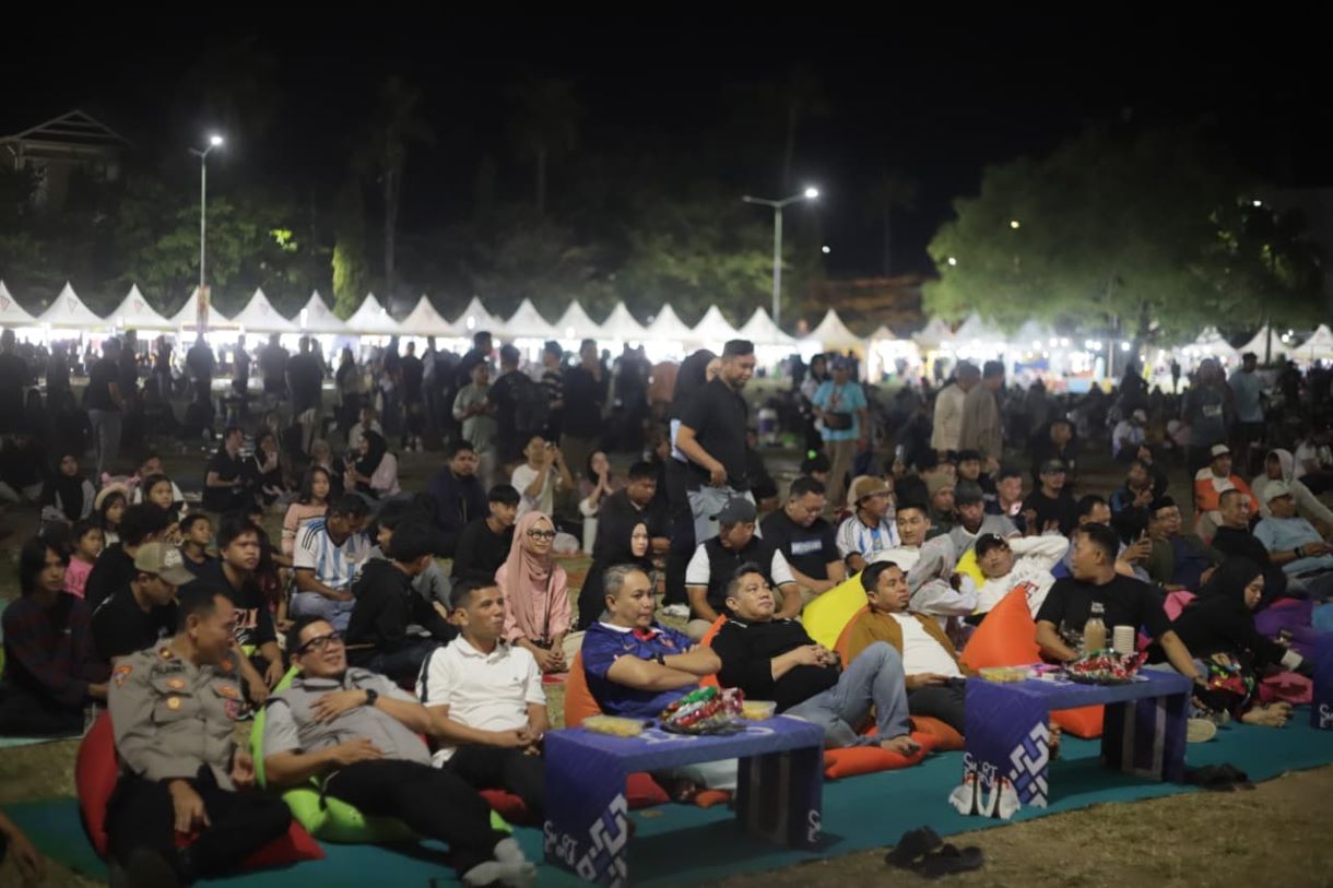 Begini Keseruan Nobar Piala Dunia di Celebes Creative Festival 2026 Parepare