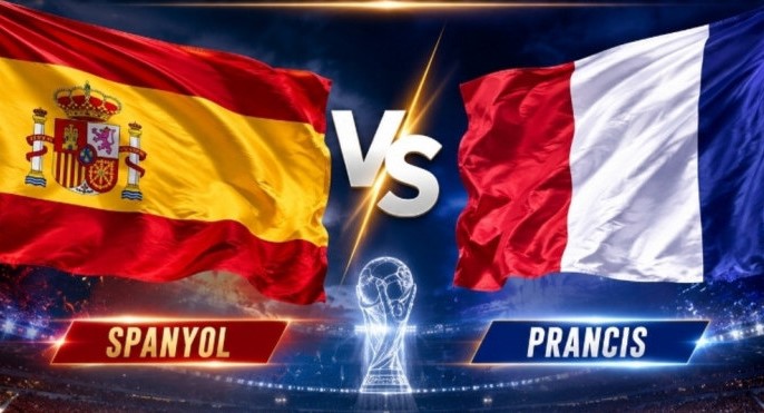 Hasil Semifinal Piala Dunia 2026: Spanyol Taklukkan Prancis 2-0