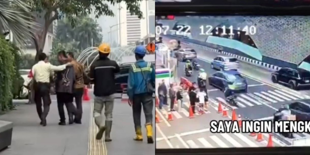 Viral Dugaan Sopir Alphard Arogan Terobos Lampu Merah hingga Cekcok dengan Satpam