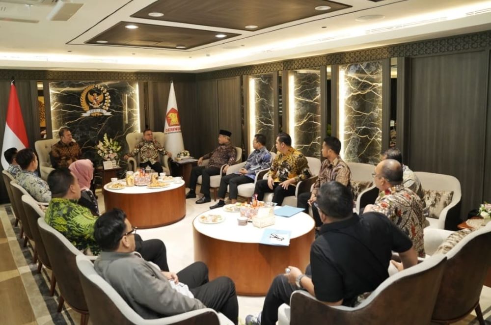 Pimpinan DPR RI Terima Audiensi APKASI, Bahas Pembangunan Daerah dan Efisiensi Anggaran