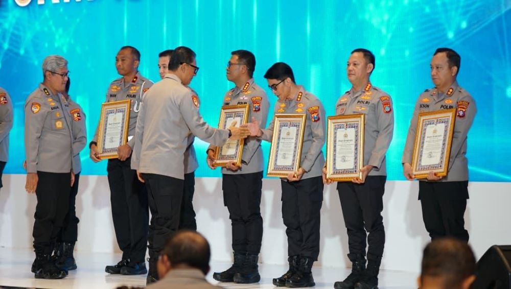 Polresta Banyuwangi Raih Penghargaan WBBM dan Pelayanan Prima Kategori A dari Kementerian PANRB