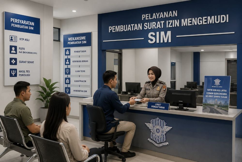 Satlantas Polres Pangandaran Optimalkan Layanan Penerbitan SIM di Satpas