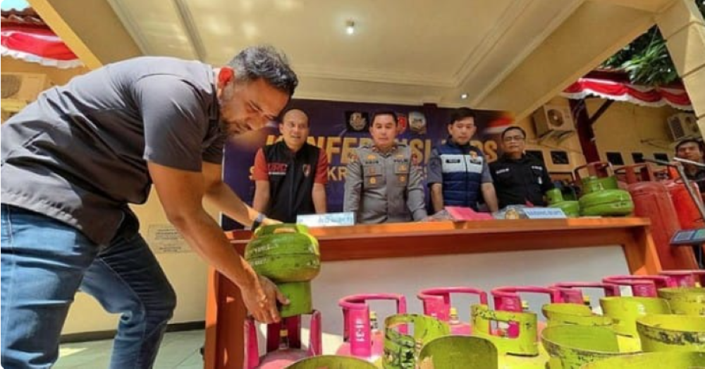 Oplos Gas Elpiji, Pelaku Rugikan Negara Rp1,5 M