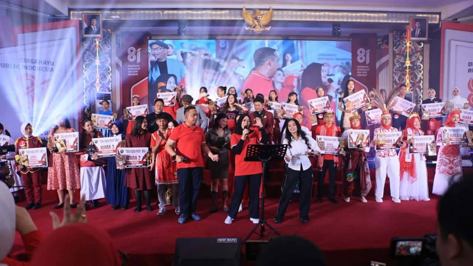 Mayjen Krido Pramono Rayakan HUT ke-81 RI Lewat Panggung Musik “Teruslah Melangkah untuk Merah Putih”