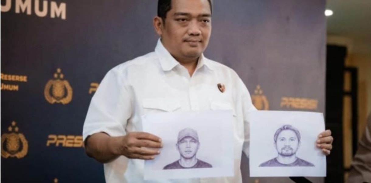 Polda Metro Jaya Rilis Sketsa Wajah Terduga Pelaku Pengeroyokan Pedagang Cermin Saat Peristiwa 27 Agustus
